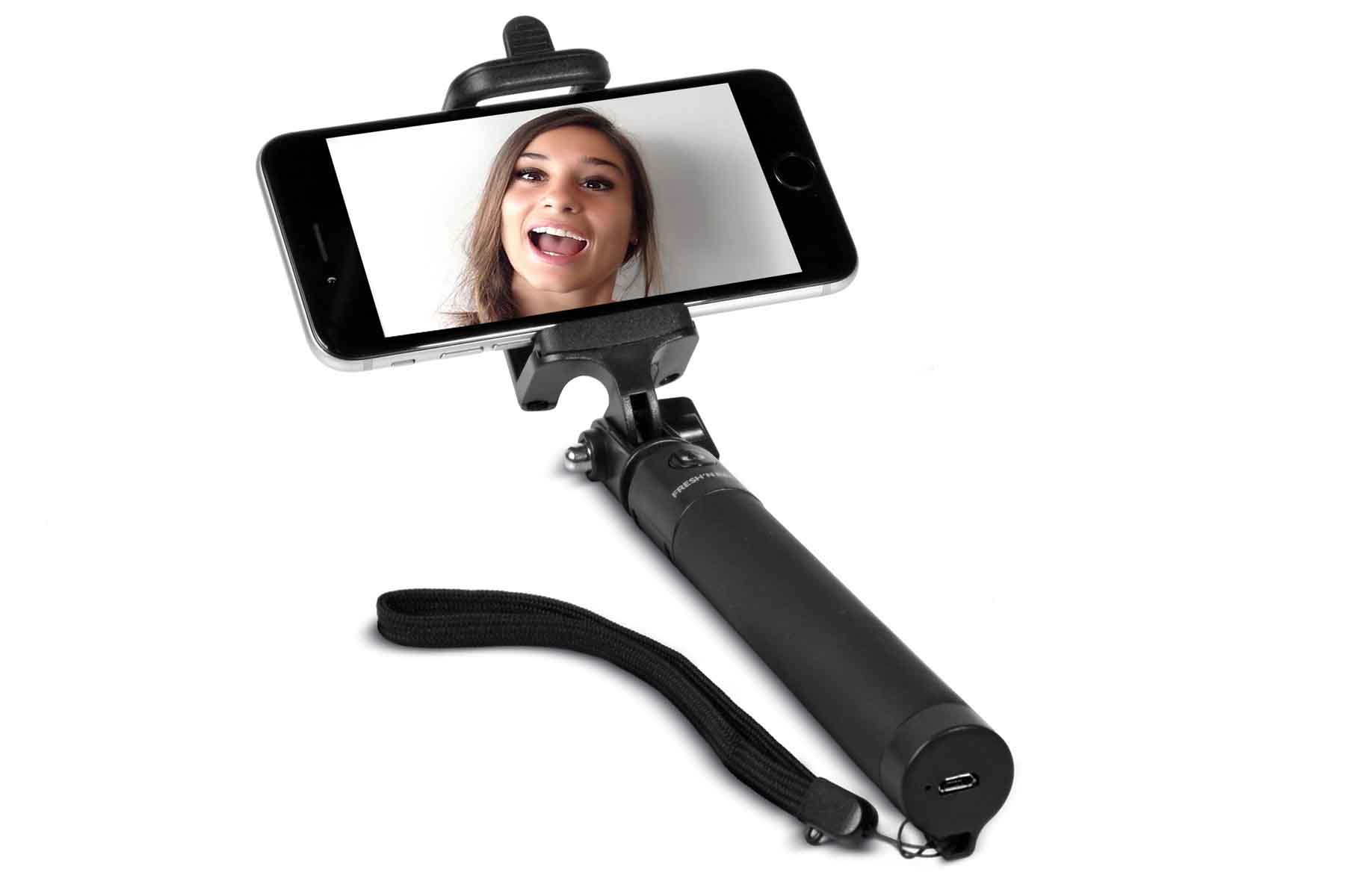 Fresh Universal Selfie Stick BT BK 5SS110 Black